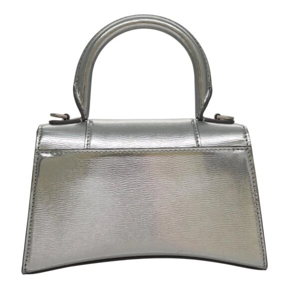 BALENCIAGA Hand Bag Leather 2way Silver - Picture 2 of 15